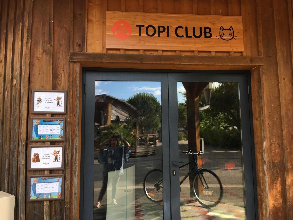 Charmant Dans Camping 5 Etoiles-Lac Hotel Biscarrosse Eksteriør billede